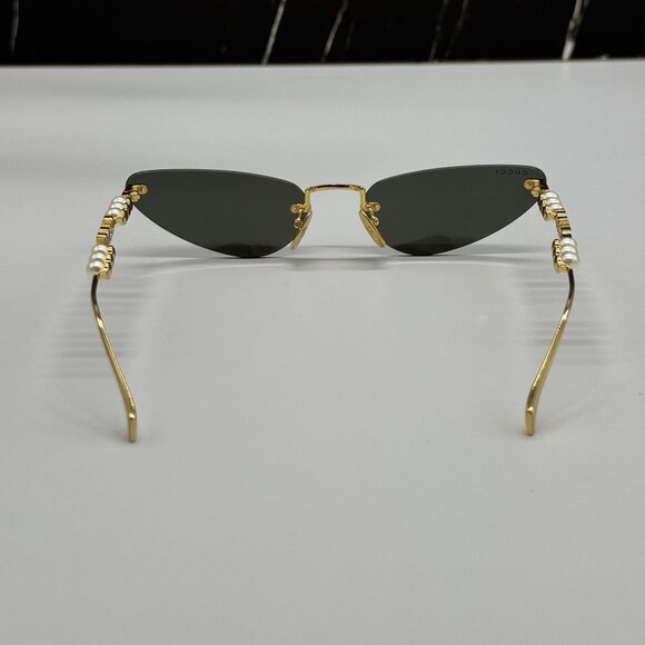 NEW GUCCI SUNGLASSES GOLD WOMEN CAT EYE EYEWEAR GUCCI GG1920S 001 main image 12